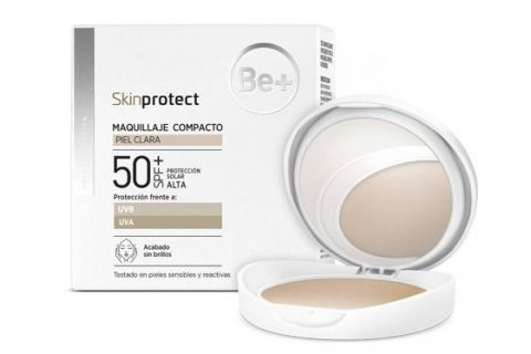 Be+ Skinprotect Maquillaje Compacto SPF50+ Piel Clara 10gr