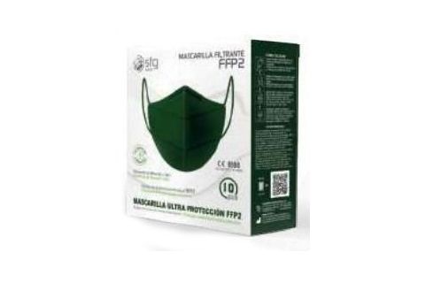 SFG Mascarilla Ultra Protección FFP2 Verde Bosque 1ud