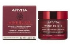 Apivita Wine Elixir Crema Antiarrugas y Reafirmante Efecto Lifting Textura Rica 50ml