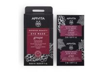 Apivita Express Beauty Mascarilla Contorno de Ojos Antiarrugas Uva 2 x 2ml