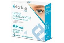 Farline Óptica Gotas Humectantes AH 0.2% Gotas Oftálmicas Estériles 20 Monodosis 0,4ml