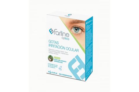 Farline Óptica Gotas Irritación Ocular Gotas Oftálmicas 10 Monodosis