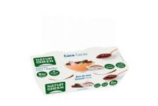 NaturGreen Postre de Coco y Cacao Bio 2 x 125gr