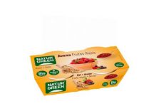 NaturGreen Postre de Avena y Frutos Rojos Bio 2 x 125gr