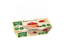NaturGreen Postre de Arroz y Frutos Rojos Bio 2 x 125gr