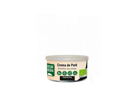 NaturGreen Crema de Paté Almendra y Ajos Salvajes Bio 125gr