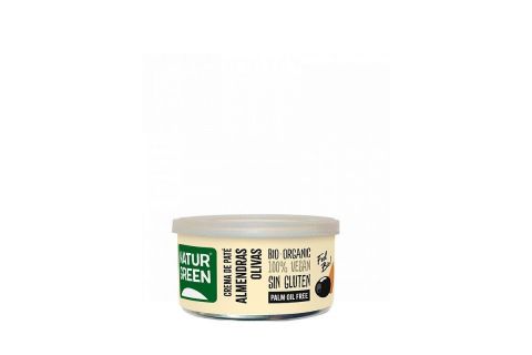 NaturGreen Crema de Paté de Almendra y Olivas Bio 125gr