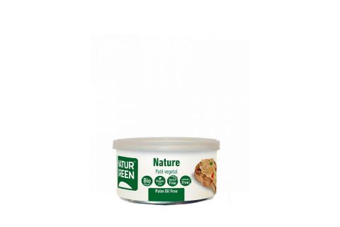 NaturGreen Paté Vegetal Ecológico Nature 125gr
