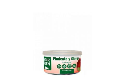 NaturGreen Paté de Pimiento y Olivas Bio 125gr
