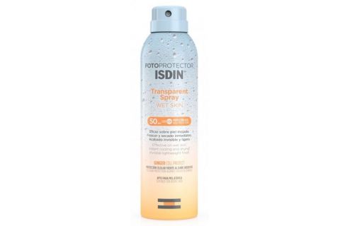 Isdin Fotoprotector Transparent Spray Wet Skin SPF-50 250 Ml