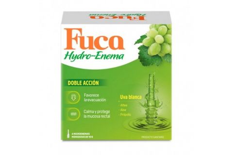 Fuca Hydro Enema 6 Microenemas x 10gr
