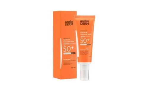 Acofarderm Gel Facial Toque Seda Color SPF-50+
