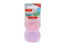 Nuk Chupete Silicona Sensitive 6-18M 2uds
