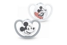 Nuk Chupete Silicona Space Mickey 0-6M 2uds