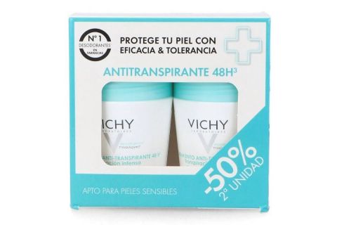 Vichy Desodorante Antitranspirante 48h Duplo 50 + 50ml