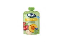 Hero Baby Bolsita Manzana, Plátano y Melocotón 100gr