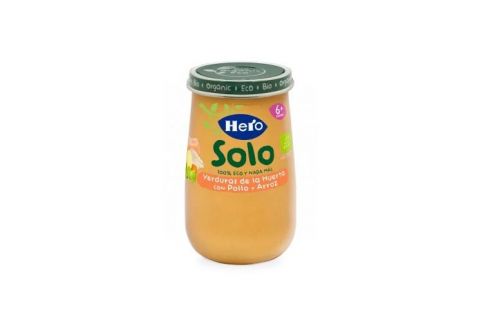 Hero Baby Tarrito Eco Verduras, Pollo y Arroz 190g