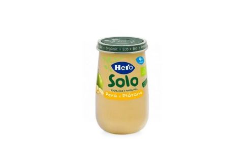 Hero Baby Solo Tarrito Eco Pera y Plátano 190gr