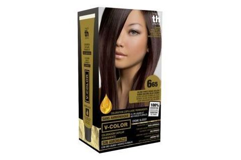 TH Pharma Kit Tinte en Casa V-Color Nº6.65 Rubio Oscuro Rojo Caoba