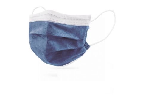 Mascarillas Quirúrgicas Azul Marino IIR 10uds