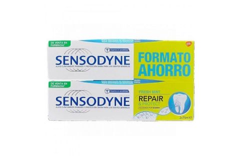 Sensodyne Pasta de Dientes Repair & Protect Menta Fresca Duplo 75ml