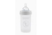 Twistshake Biberón Anticólico Color Blanco 180ml