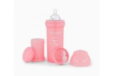 Twistshake Biberón Anticólico Color Rosa 260ml