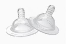 Twistshake Tetina Silicona Anticólico +4M 2 uds