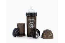 Twistshake Biberón Anticólico Color Negro 260ml