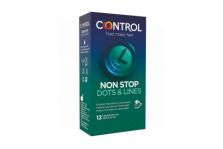 Control Preservativos Non Stop Dots & Lines 12 uds