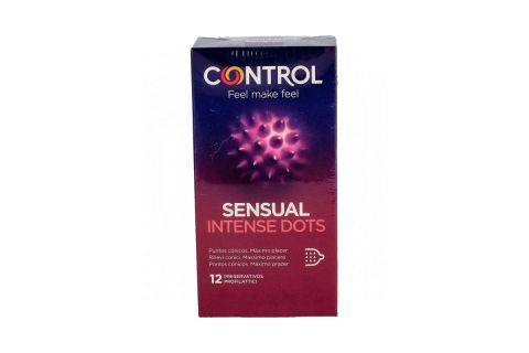 Control Sensual Intense Dots 12 uds