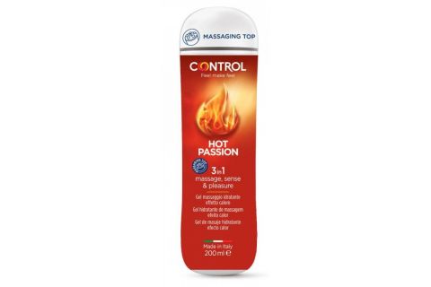 Control Gel de Masaje Hot Passion 200ml