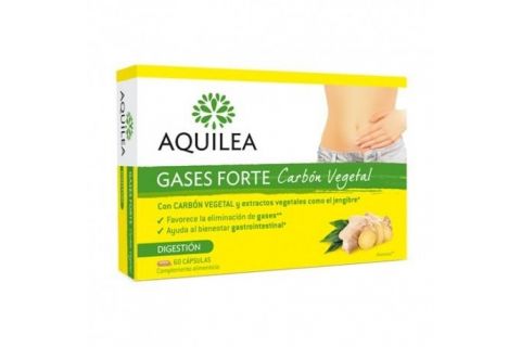 Aquilea Gases Forte Carbón Vegetal 60 Cápsulas