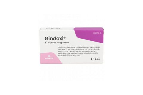 Gindoxi Óvulos Vaginales 10 uds