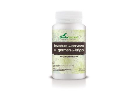 Soria Natural Levadura de Cerveza y Germen de Trigo 500 Comprimidos