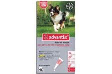 Bayer Advantix Perros 10 Kg Hasta 25 Kg