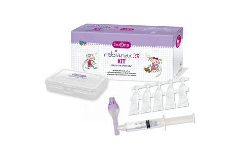 Nebianax 3% Kit 20 Viales 5ml + Spray Solución 100ml