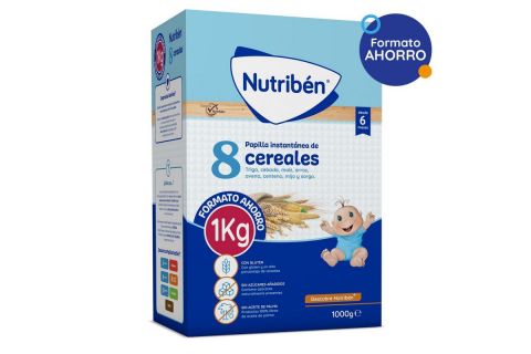 Nutribén Papilla 8 Cereales 1000gr