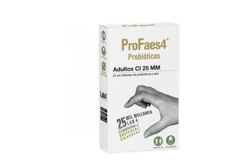 ProFaes4 Probióticos Adultos CI 25MM 30 Comprimidos