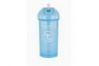 Twistshake Straw Cup Vaso con Pajita Antigoteo Azul +6M 360ml