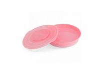 Twistshake Plato Rosa +6M 430ml