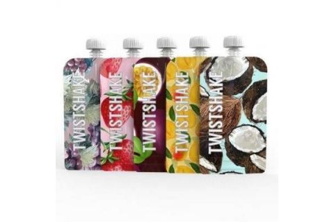 Twistshake x5 Squeeze Bag 220ml