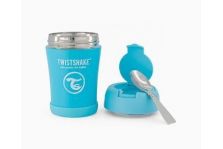 Twistshake Insulated Food Container Fiambrera Acero Color Azul 350ml