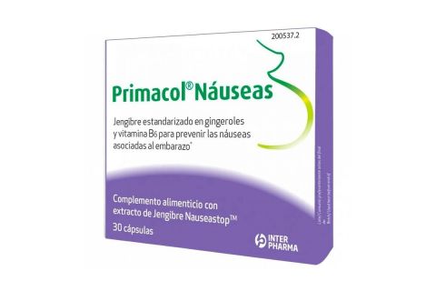 Primacol Náuseas 30 Cápsulas