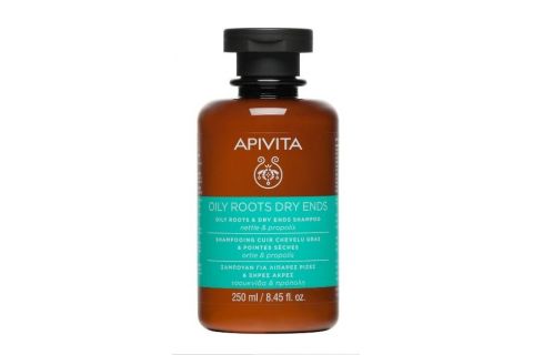 Apivita Champú Equilibrante Raiz Grasa Puntas Secas 250ml