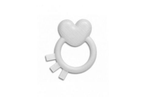Suavinex Sonajero Corazón Basic Blanco