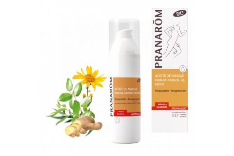 Pranarom Aromalgic Aceite de Masaje Espalda Muslos y Gemelos 100ml