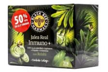 Black Bee Jalea Real Inmuno Duplo 20 + 20 Ampollas