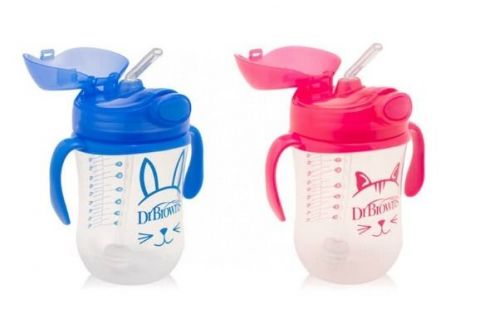 Dr. Browns Vaso con Pajita 270ml