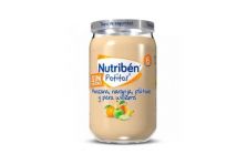 Nutribén Potito Manzana, Naranja, Plátano y Pera Williams sin Almidones 255gr